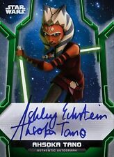 Topps Star Wars ASHLEY ECKSTEIN Authentic Autograph as AHSOKA TANO Digital Card picture