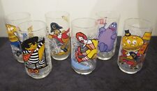 Complete Set of 6 Vintage 1977 McDonalds Collector Series Glasses Collectible picture