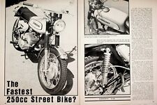 1970 Kawasaki Samurai 250 Street Bike A1-SS - 4-Page Vintage Motorcycle Article picture