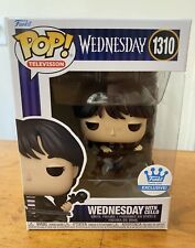 Wednesday Addams With Cello #1310 Funko POP Shop Exclusive Rare picture