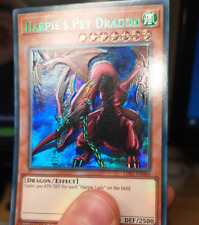 Yu-Gi-Oh Ultimate Rare Style Harpie's Pet Dragon Custom Etched picture