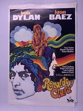 Bob Dylan Joan Baez Flyer Original Promo Renaldo And Clara 1979  picture