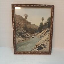 Vintage Framed Photo 1927 Palm Springs picture