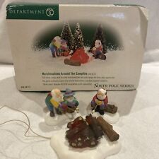 Dept 56 North Pole Series  “Marshmallows Around The Campfire” #56.56712 picture