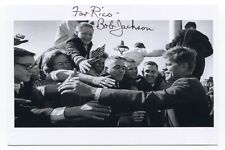 Bob Jackson Signed Photo Autographed Lee Harvey Oswald Jack Ruby Photo JFK picture