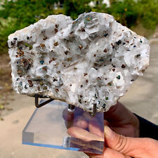 1.18LB Natural Colorful mineralparticles And Crystal IntergrowthSpecimen Hea picture