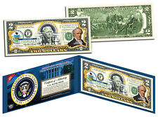 JAMES BUCHANAN * 15th U.S. President * Colorized $2 Bill US Genuine Legal Tender picture