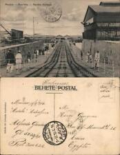 Brazil Roadway,Manaos Harbour Philatelic COF Postcard Vintage Post Card picture