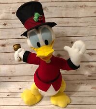 LARGE Disney Christmas Donald Duck Gemmy Bell RARE 26