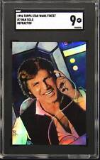 1996 Topps Star Wars Finest 7 Han Solo Refractor Star Wars Card SGC 9 picture