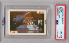 1986 Dandy Rock'n Bubble Rock QUEEN Card PSA 8 ONLY 2 Higher picture