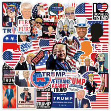 50 Pcs Donald Trump President Campaign Stickers Car Bumper/Republican Party picture