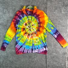 Disneyland Hoodie Womens Large Mickey Mouse Tie Dye Long Sleeve Pullover picture