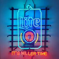 It's Miller Time Lite Neon Sign 24
