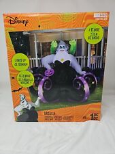 BRAND NEW Disney 7 ft. LED Animated Ursula with Eels Inflatable picture