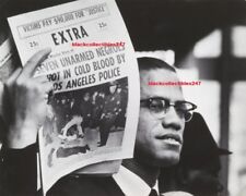 Malcolm X Photo 8.5x11 Civil Rights Advocate Black History Activist Memorabilia  picture