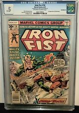 IRON FIST #14 CGC 0.5 1ST PRINTING FIRST APP OF SABERTOOTH 1977 DEADPOOL 3 picture