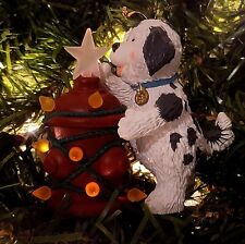 Vintage 1993 Hallmark Christmas Ornament Dog's Best Friend Magic Light  picture