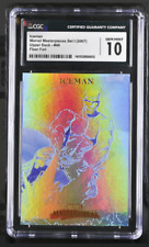 2007 Iceman 40 Marvel Masterpieces (Upper Deck) Fleer Foil, CGC Graded 10 Gem Mi picture