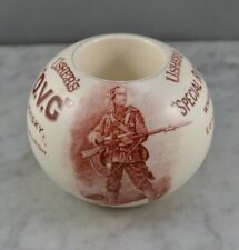 Antique Usher's Whisky Pub Match Holder- Tuck Boer War Rudyard Kipling Porcelain picture