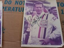 bobby unser signed photo ( one of a kind) picture