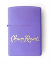 2020 Crown Royal Branded Zippo Lighter w/ Original Box & Papers, Unused picture