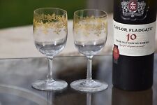 4 Vintage BACCARAT Crystal Wine Glasses, Baccarat,  1991, Sevigne~Recamier, 6 oz picture