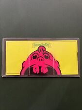 Official Garbage Pail Kids Sketch Trifold, Blacklight Artist Rory Mcqueen 1/1 picture