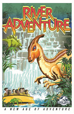Jurassic World Attraction Poster Print 11x17 River Adventure Universal Orlando picture
