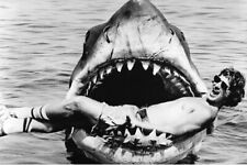 Jaws 8x10 real photo Steven Spielberg in shark's mouth picture