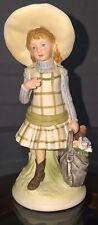 Vintage Holly Hobbie Collection Porcelain Doll Figurine Statue  1973 picture