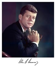 PRESIDENT JOHN F. KENNEDY JFK AUTOGRAPHED 8X10 PHOTOGRAPH picture