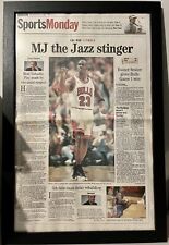 Vintage Chicago Bulls Chicago Tribune Newspaper 1997 NBA Finals Michael Jordan picture