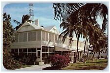 c1960s The Little White House Key West Florida FL Unposted Vintage Postcard picture