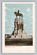 Postcard Lee Monument Richmond Virginia picture