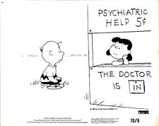 LV92 1969 Original Photo A BOY NAMED CHARLIE BROWN Lucy Psychiatric Help Booth picture