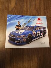 Jeff Gordon # 24 Autographed 2015 Axalta Penn State Pocono Speedway Hero Card picture