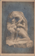RPPC Bromide Embossed Postcard Derré Sculpture La Grotte d'Amour c1910 Unposted picture