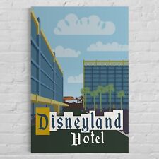 Disneyland Hotel Resort Poster Print Art picture