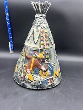 Vintage McCoy Teepee Cookie Jar 1956 RARE See Description For  Detailed Info picture