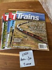 LOT Trains Magazines Years 2020, 2021,2022, 2023. The Magazine Of Railroading picture