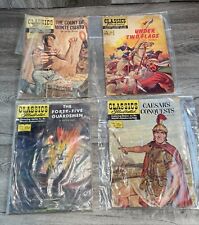 CLASSICS ILLUSTRATED Comics Lot of 4 Under Two Flags, Monte Cristo 3 86 113 130 picture
