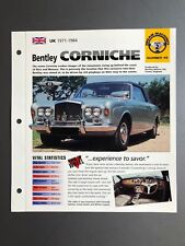 1971-1984 Bentley Corniche IMP 