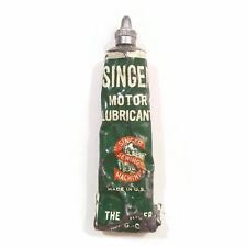 SINGER Motor Lubricant Tube Collectible Made in the USA Vintage Collection picture