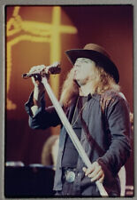 Lynyrd Skynyrd Ronnie Van Zant Transparency Positive Photographic Slide 1975 picture