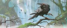 Goosebumps Artist Tim Jacobus SIGNED Art Print ~ Edgar Allan Poe The Raven picture