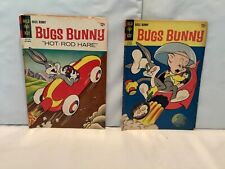 Lot of 2 Bugs Bunny Gold Key 60’s #101 #107 VINTAGE picture