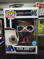 Elton John - Elton John Glitter (Red, White, Blue) | FUNKO POP Vinyl picture