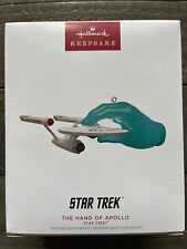 NIB, 2023 Star Trek “The Hand Of Apollo” Hallmark Keepsake Ornament picture