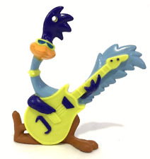 Looney Tunes Road Runner Figure Bass Guitar PVC 1994 Musician Band Vintage picture